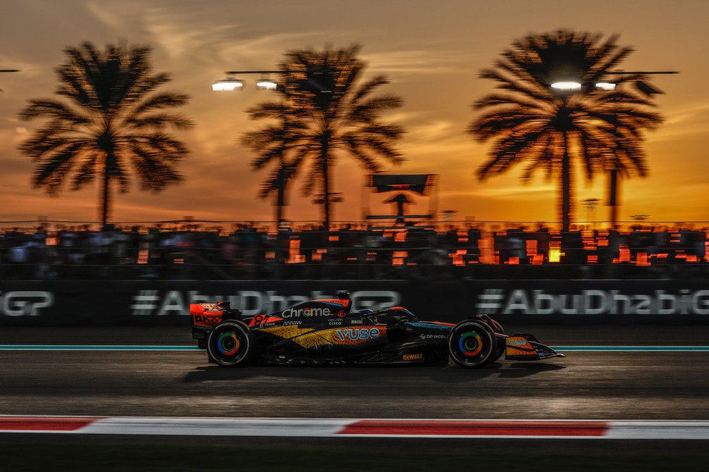 Racing line - Abu Dhabi GP